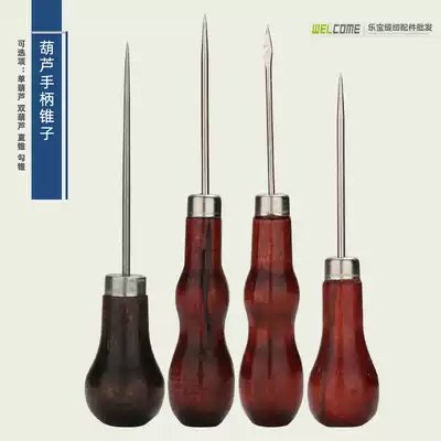 Awls do shoes special tools Acone needle cone with hook on shoe awl hand repair shoe hook cone perforated cone