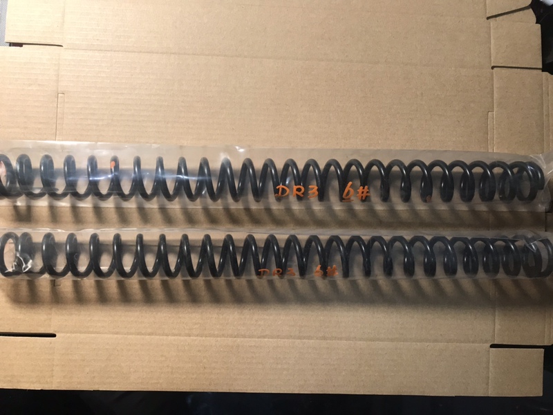 Cps Produces Modified Heavy-Duty Springs for the Front Shock Absorbers of the Dr300
