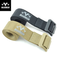MAXGEAR Diamondbacks K1 Tactical belt Army fan outdoor black eagle nylon soft light and solid and durable 3901