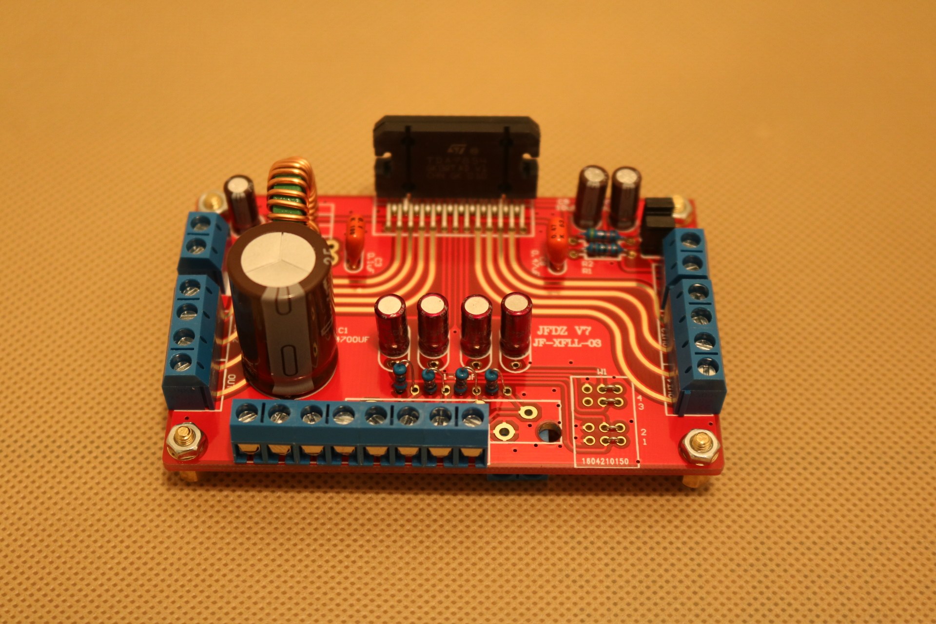 Development board-Customized TDA7854 power amplifier board kit quad ...