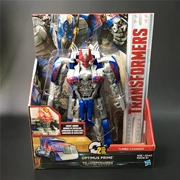 Hasbro Transformers Movie 5 Dòng biến dạng tốc độ Optimus Prime Auto Leader Model Toy King - Gundam / Mech Model / Robot / Transformers