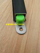 Hanging rail moving door lower limit wheel rail wooden door crane sliding door lower rail mounting door sliding door rail positioning wheel in the door leaf