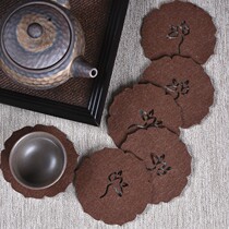 Felt Cup Cushion Lotus Flower Raising Pot Mat Water Absorption Strong Anti-Kowtow Gaskets Tea Cushion Heat Insulation Mat Tea Tract Accessories