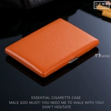 Японский оригинальный импортный металлический ультратонкий длинный медный портсигар подходит для мужчин и женщин