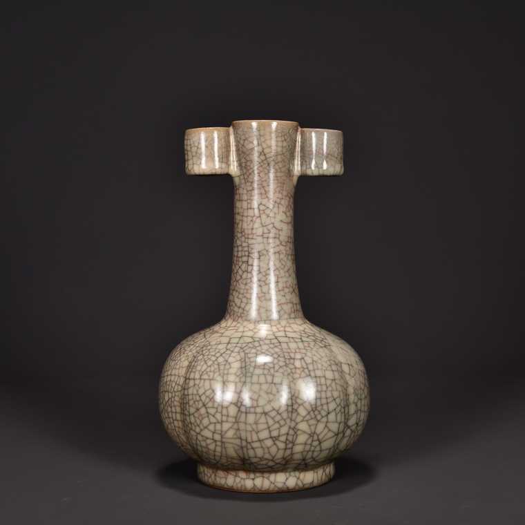宋哥窯彫刻開片四方尊瓶  装飾品 現代工芸品美術品 置物 宋哥窑开片- Top 100件宋哥窑开片- 2025年7月更新- Taobao