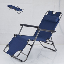 Camping sit-and-lay recliner lunch break folding bed folding chair portable leisure beach chair 153 camp bed