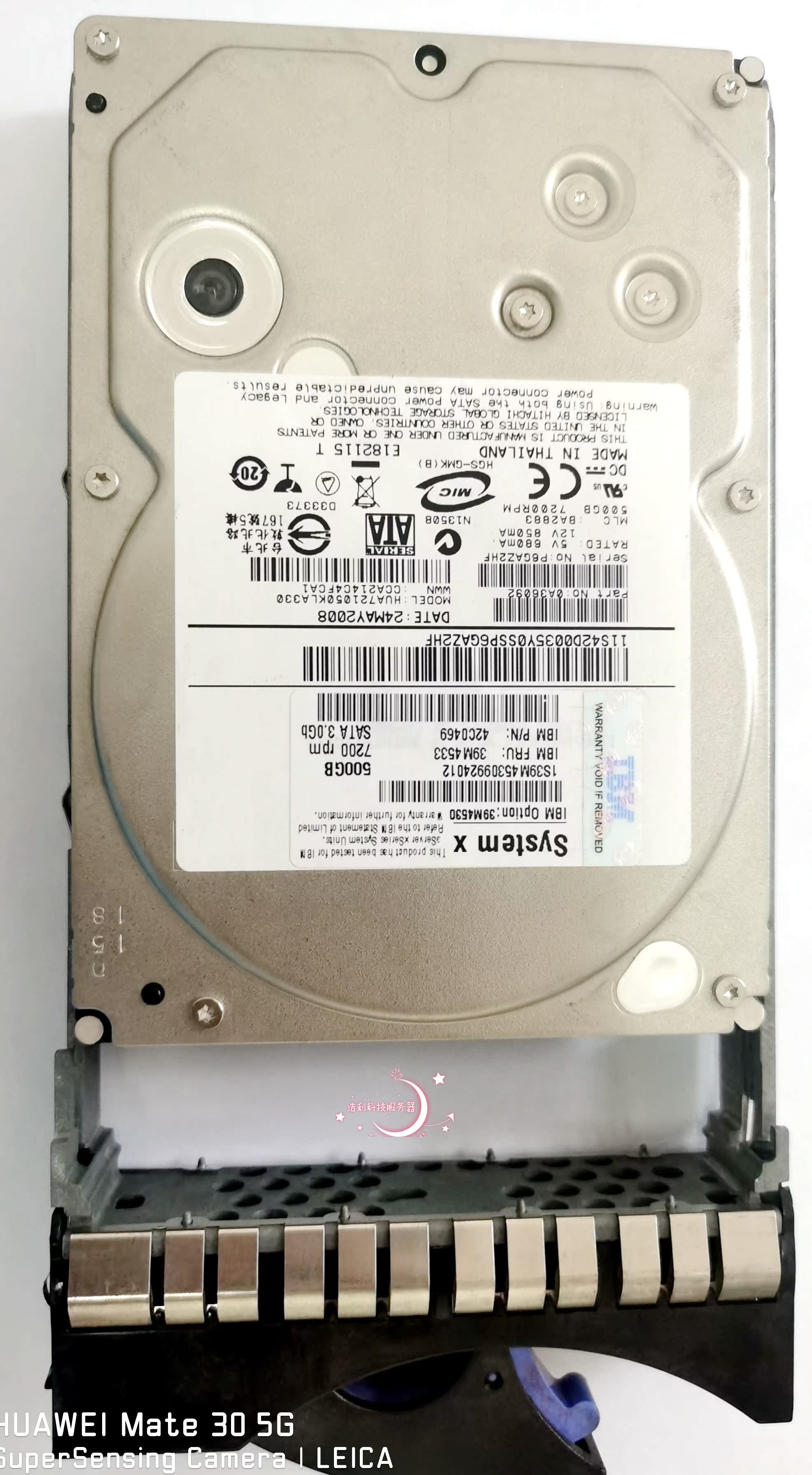 Original dress IBM 39M4530 39M4533 42C0469 500G 42C0469 7 2K 3 5 SATA server hard disc
