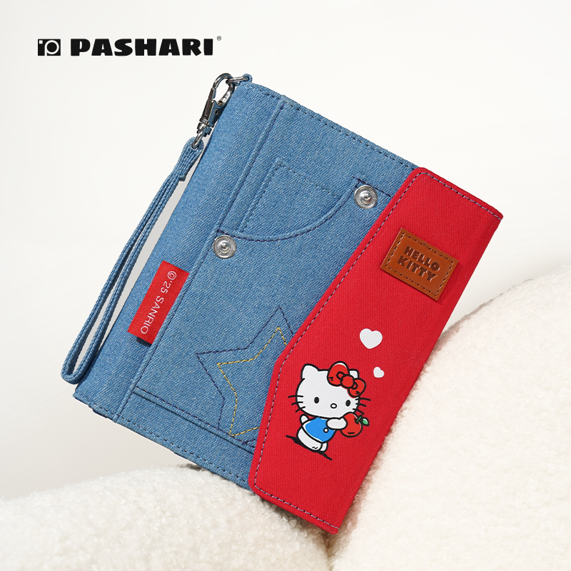 [Authentic Hello Kitty] Passport Holder Travel Portable Boarding Passport Storage Bag Birthday 520 Gift