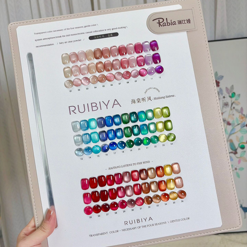 Rabia Haibang Tingfeng Cat's Eye Nail Polish Gel Manicure Set Rainbow Glass Beads Small Light Bulb Cat's Eye Gel Rabia Haibang Tingfeng Cat's Eye Nail Polish Gel Manicure Set Rainbow Glass Beads Small Light Bulb Cat's Eye Gel