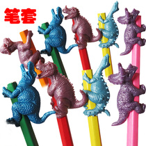 Simulation dinosaur model toy stationery pen teaching supplies demagogued the terrifying king dragon