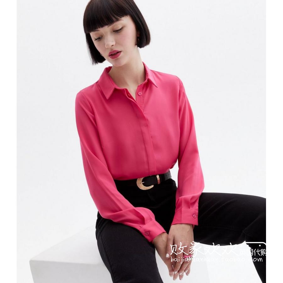 UK 04 11 NL 2022 Summer women's clothing turnover Long sleeves Slim Comfort 100 Lap Shirt