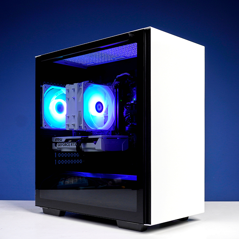 Msi Rtx3050 Graphics Card Core I5 12400F I3 12100F 16g*2 Desktop Computer Host