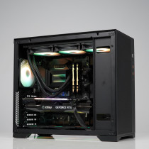 Vertical Air Duct Microstar RTX3070TI Magic Dragon Cool I5 12600KF Water Cooling Computer Host Loader Scheme