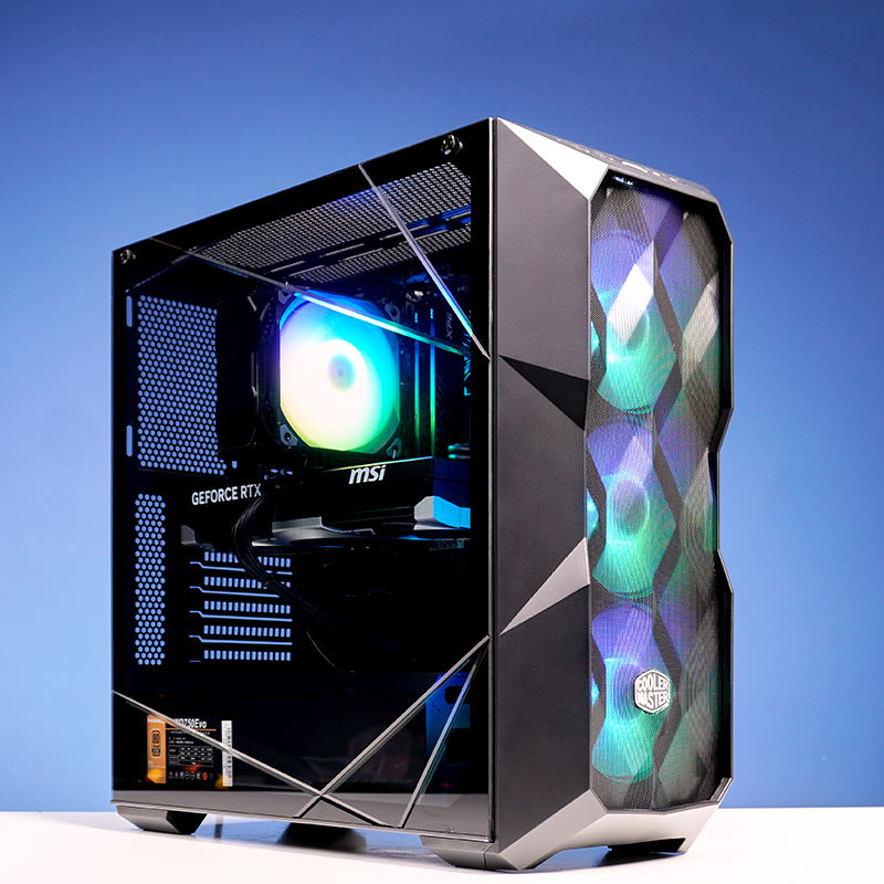 Year-End Special Msi Rtx5070 Graphics Card Core I5 14600Kf Design E-Sports Gaming Computer Host