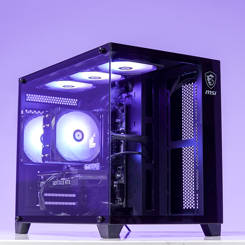 Ocean View Room Msi Rtx5060Ti Rtx5060 Core I5 14400F Gaming Computer with Side Panel Transparency Ocean View Room Msi Rtx5060Ti Rtx5060 Core I5 14400F Gaming Computer with Side Panel Transparency