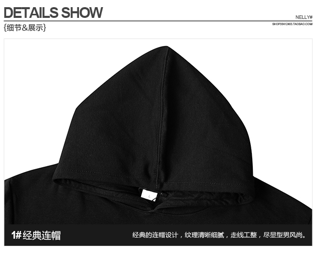 Graffiti Letter In Áo len trùm đầu Nam và nữ Xu hướng đường phố Mùa xuân và mùa thu Sinh viên Nhật Bản Áo hoodie Dance Street áo hoodie nam chính hàng
