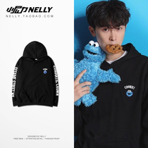 2021 autumn hats plus velvet mens hoodie Korean couples coat Tide brand pullover hooded mens and women