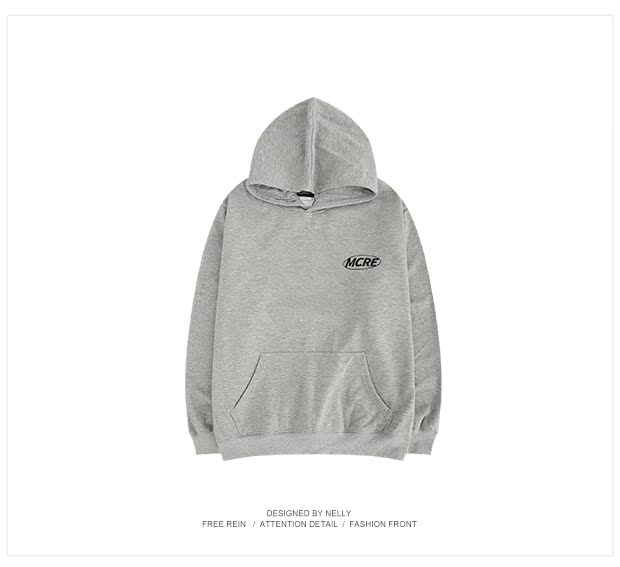 Mùa thu và mùa đông nam in retro Nhật Bản cộng với áo len nhung trùm đầu lỏng giản dị áo hoodie đường phố nam và nữ áo hoodie dày