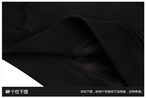 Áo len oversize nam hoodie mùa thu và mùa đông thương hiệu thủy triều lỏng lẻo áo khoác siêu lửa cộng với nhung nam và nữ hoodie đen