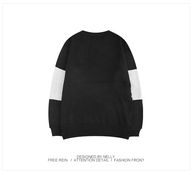 Áo len nam và nữ oversize hip hop áo sơ mi mùa thu những người yêu thích áo khoác nam áo len quần áo nam