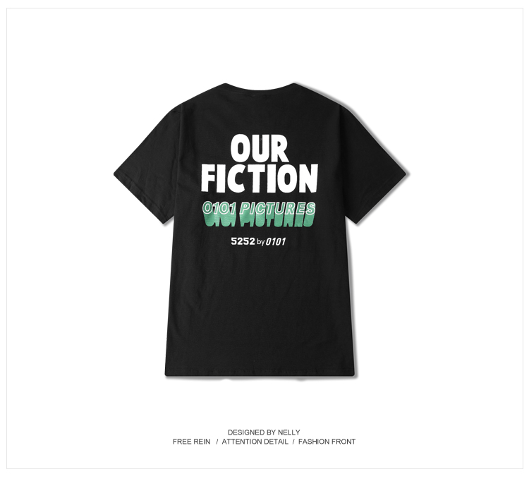 T-shirt nam ngắn tay thanh niên vòng cổ đáy áo vài mô hình bông giản dị nửa tay quần áo t-shirt triều thương hiệu nam giới và phụ nữ áo gió nam