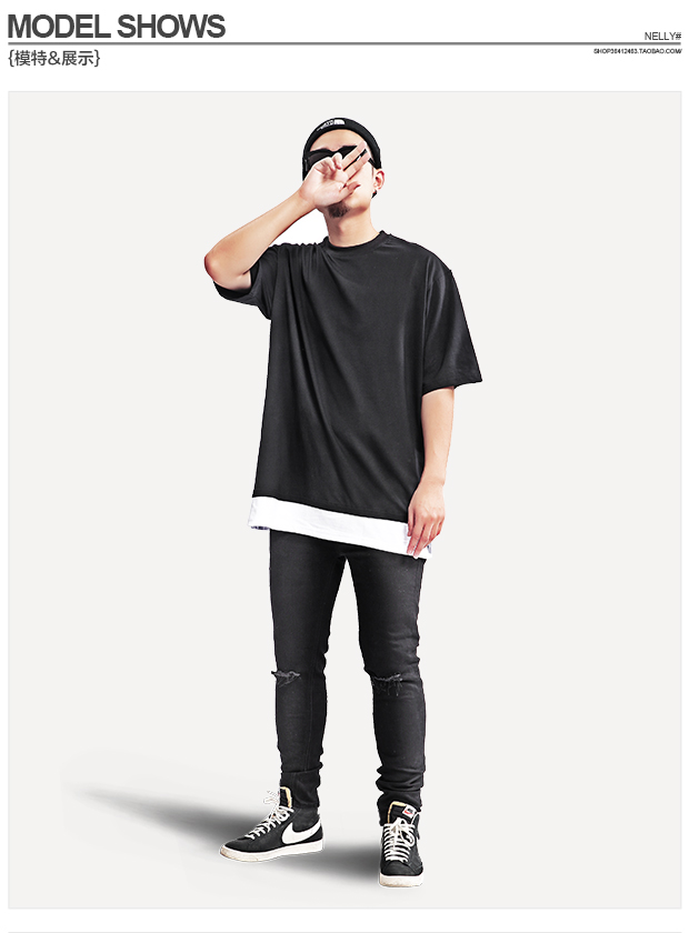 Mùa hè mới Hồng Kông phong cách cotton nguyên chất ngắn tay áo thun màu rắn tay nam nửa tay nửa dưới đôi nam tính từ bi áo hai dây áo ba lỗ nam