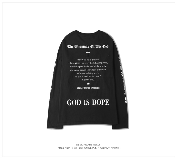 Mùa thu ban đầu thời trang đường phố tối cao đường phố gothic cao hip hop nam dài tay áo thun áo phông nữ áo thun lạnh nam