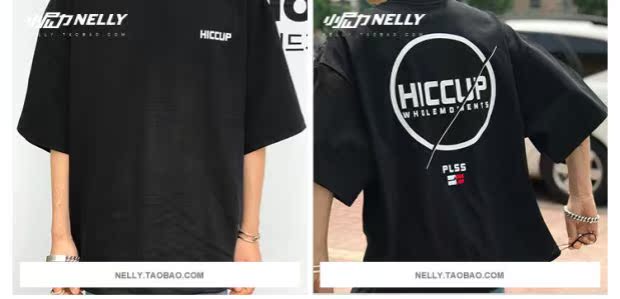 Thương hiệu Tide hè 2018 Hồng Kông mang hương vị retro đen lỏng lẻo của nam giới BF gió cotton nam và nữ vài chiếc áo thun tay ngắn nửa tay áo tommy