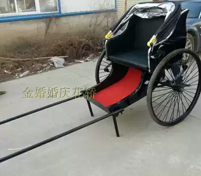 Golden wedding wedding film and television props retro manpower Rick hand-pulled Rick car car Republic of China car sea car wedding supplies