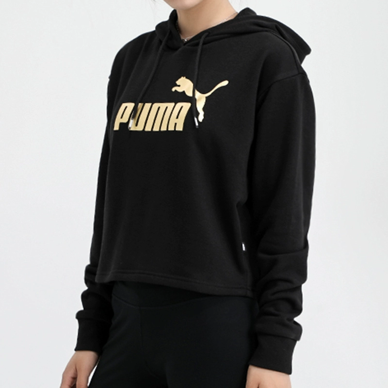 Puma Áo len Puma dành cho phụ nữ 20 mùa thu mới thể thao và giải trí áo chui đầu có mũ 586922-52-56 - Thể thao lông cừu / jumper