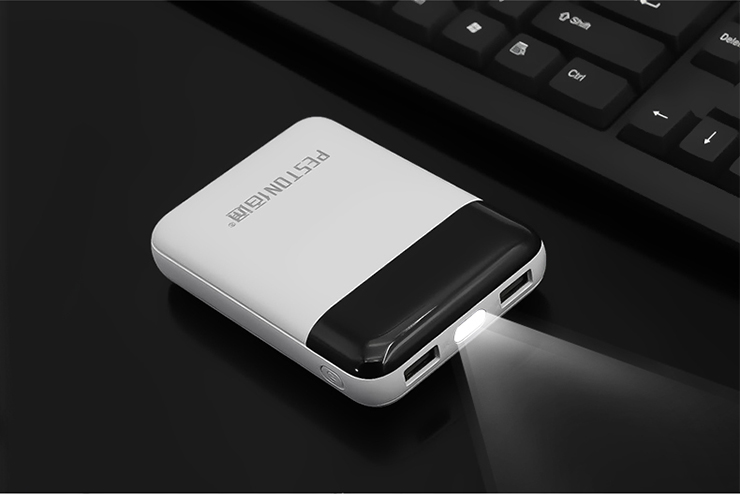 佰 通 宝石 6 điện thoại di động 6000mAh điện thoại di động sạc kho báu 2A hiển thị di động kép USB sạc nhanh