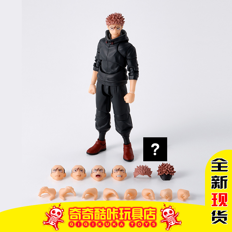 Bandai Shf Jujutsu Kaisen Yuji Itadori Sukuna's Container Death Return Action Figure in Stock
