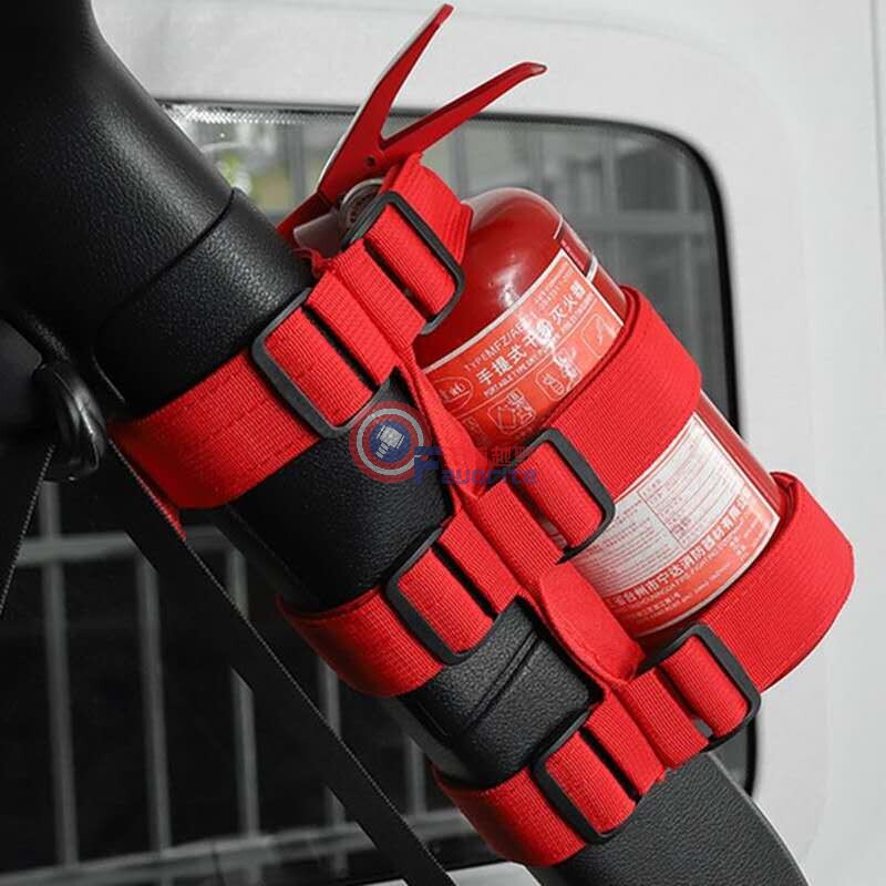 Jeep herdsman fire extinguisher strap jeep B40 modified fire extinguisher fixing strap sleeve large durability adjustable