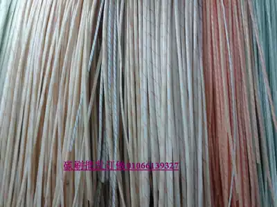 Phi 20 Yellow wax tube Yellow wax tube 20mm glass fiber sleeve Insulation sleeve temperature resistant tube