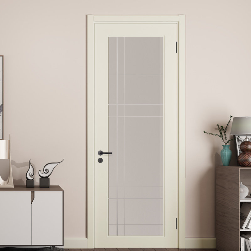 TATA wooden door simple interior door kitchen and bathroom door solid wood composite paint door silent door BL-042-J TCZ