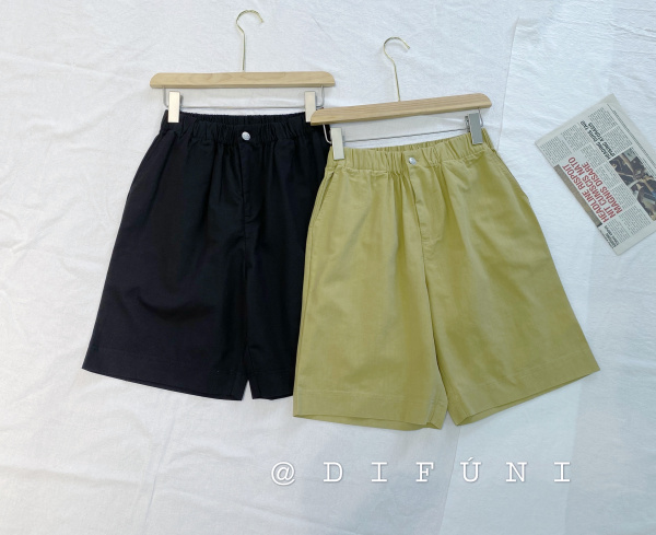 2021 summer new single D high-quality tencel cotton comfortable 100 lap shorts 2141