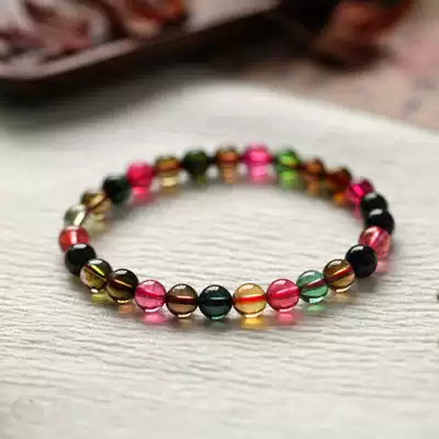 (dreamland)Vitreous tourmaline bracelet women's natural crystal Kaiyun Wangfu