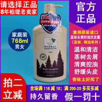 Australian Berty Blue Eucalyptus Essential Oil to chip control Oil shampoo Poste Original Imported Tea Tree Shampoo for men and women