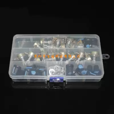 18 A B1K 2K 5K 10K 20K 50K 100K 500K 1M with knob single potentiometer set