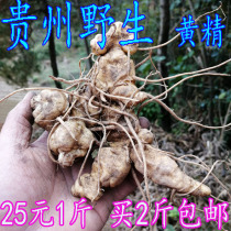 Wild Polygonatum Fresh Tiger Ginger Fresh Polygonatum Chicken Claw Ginger for more than 5 years now dug and found 500g