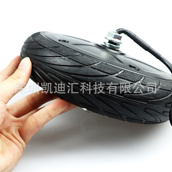 Самокат 350w电机42v马达总成滑板车零部件通用小米9号es1es2es3es4前轮