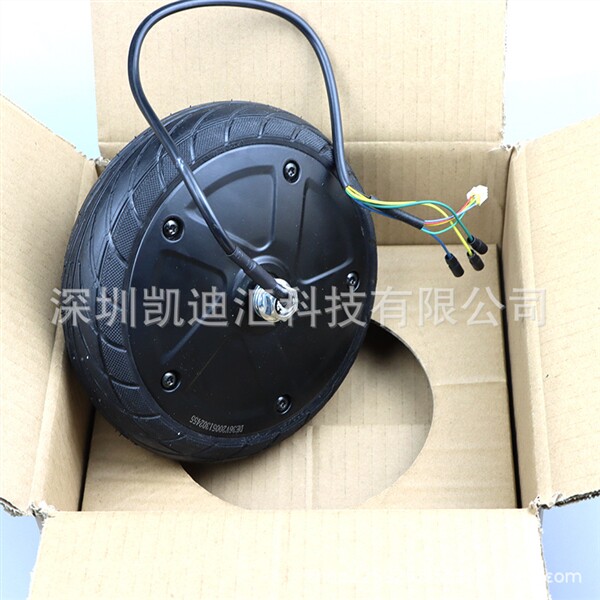 Самокат 350w电机42v马达总成滑板车零部件通用小米9号es1es2es3es4前轮