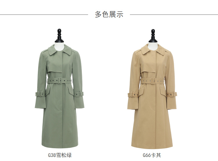Trench pour femme GLORIA    en Coton en Coton - Ref 3227061 Image 26