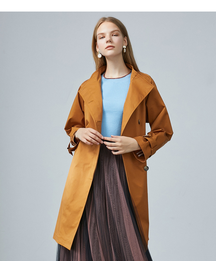 Trench pour femme GLORIA    en Coton - Ref 3227218 Image 27