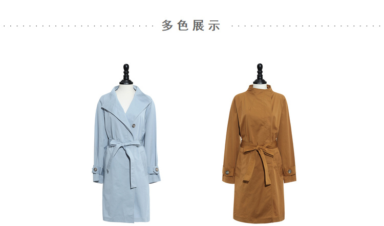 Trench pour femme GLORIA    en Coton - Ref 3227218 Image 9