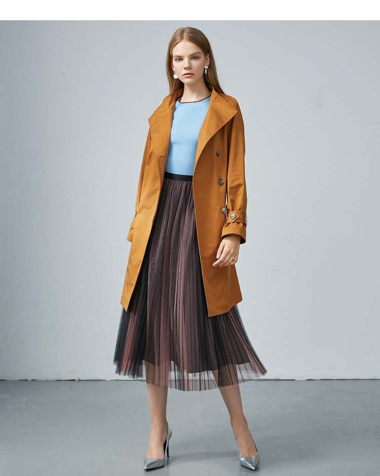 Trench pour femme GLORIA    en Coton - Ref 3227218 Image 26