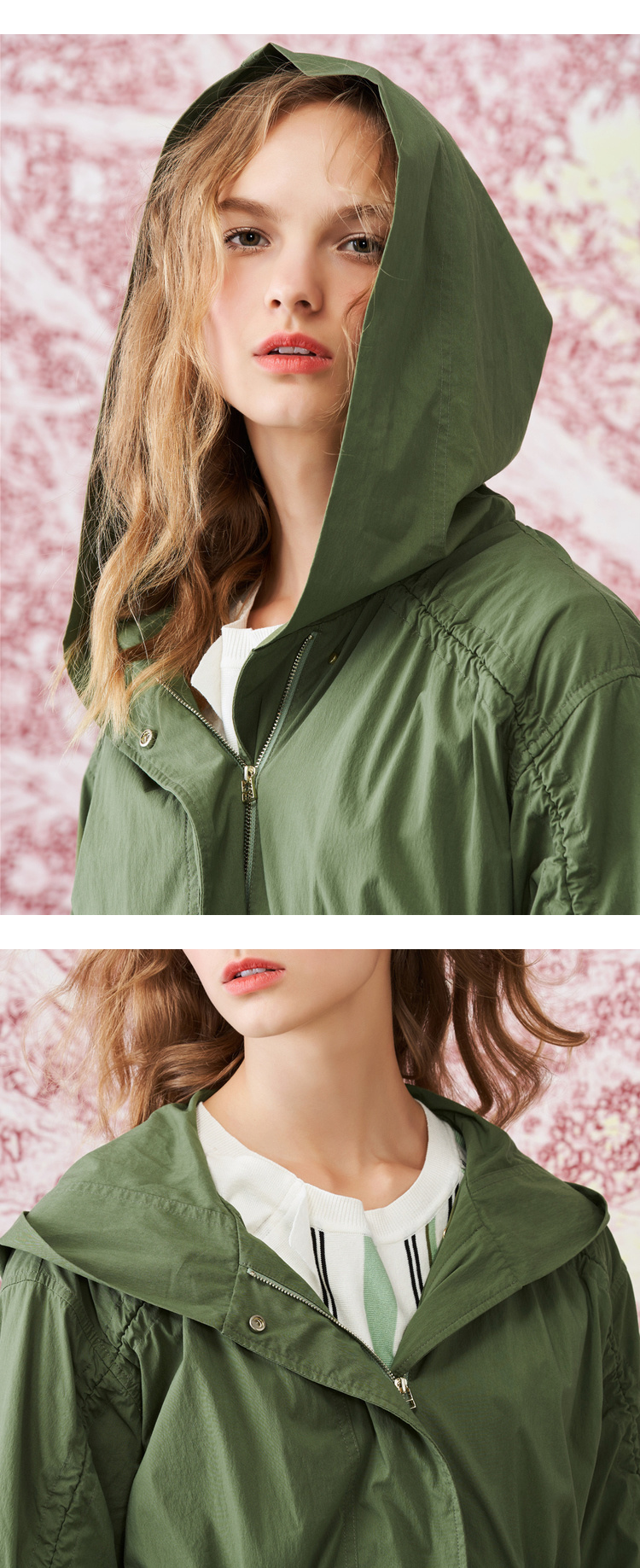 Trench pour femme GLORIA    en Coton - Ref 3228134 Image 22