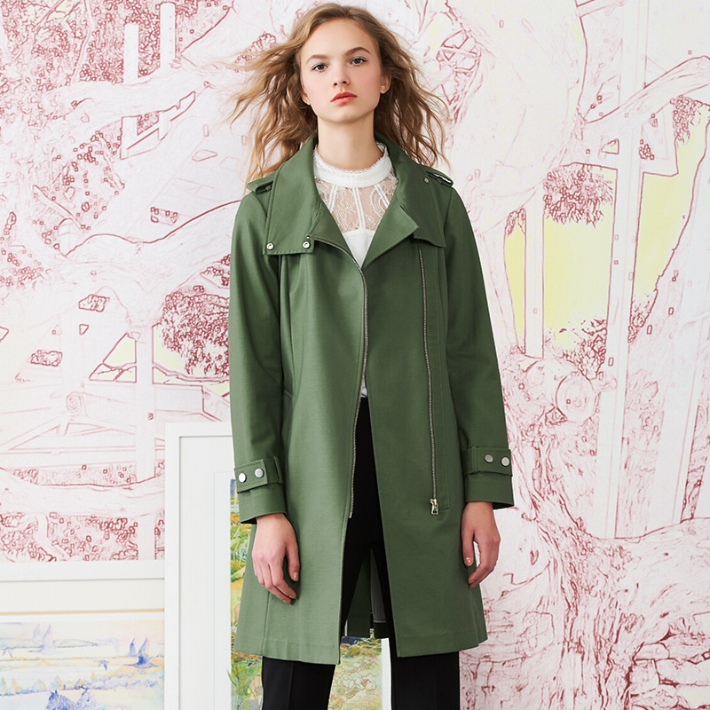 Trench pour femme GLORIA    en Coton - Ref 3227222 Image 3