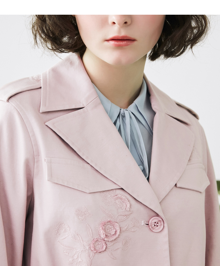 Trench pour femme GLORIA    en Coton - Ref 3226293 Image 17