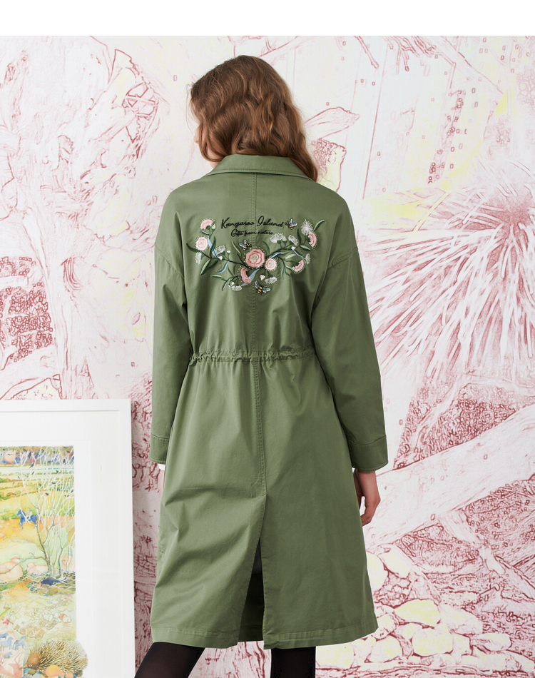 Trench pour femme GLORIA    en Coton - Ref 3225664 Image 20
